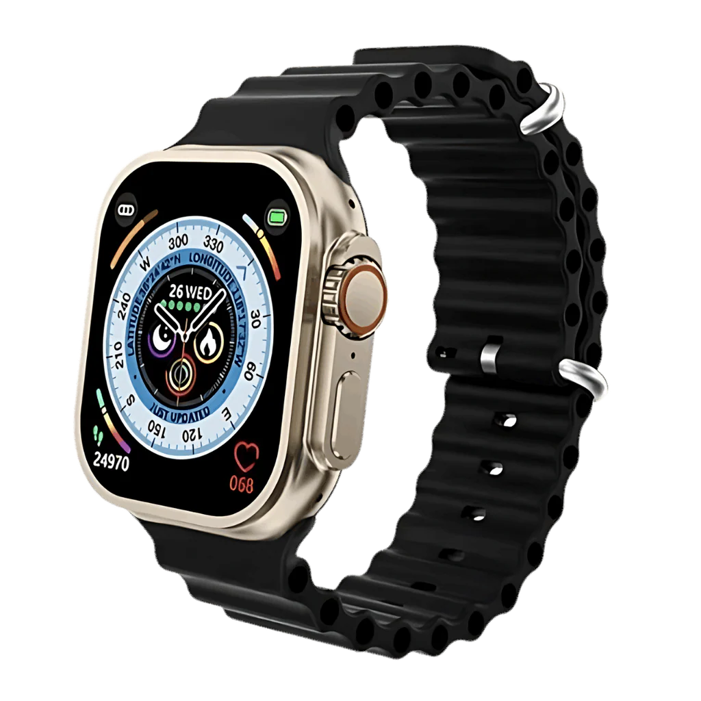 Ultra Smart Watch With 7 Straps